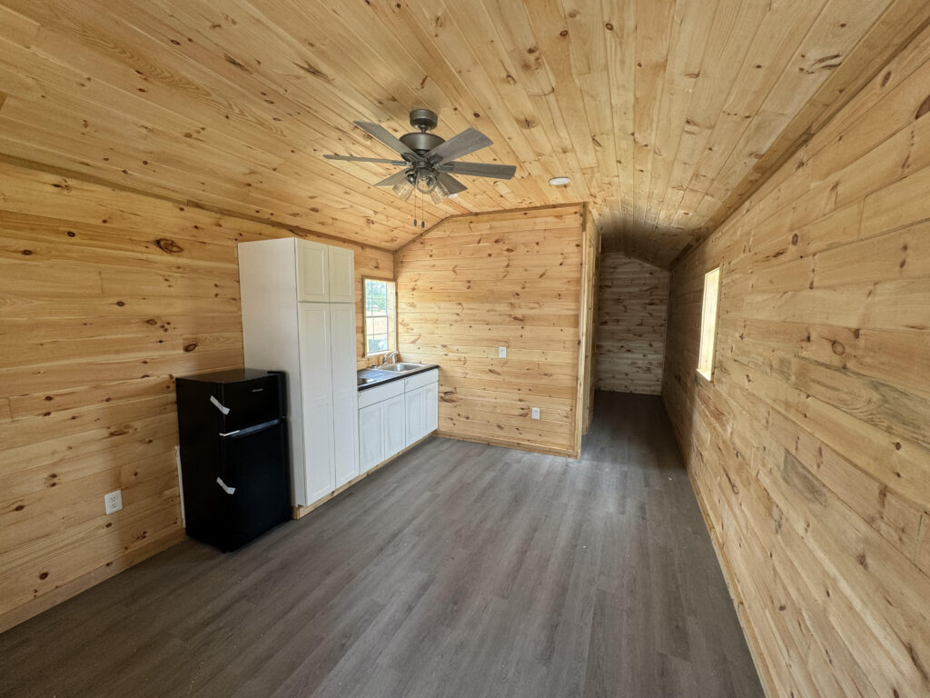 Finished interior small home